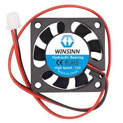 WINSINN 40mm Fan 12V Hydraulic Bearing Brushless 4010 40x10mm - High Speed (Pack of 5Pcs)