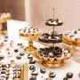 6Pcs Metal Crystal Cake Stand Cake Holder Cupcake Stand Dessert Tower Wedding Party Display Matte Gold 6Pcs Metal Crystal Cake Stand Cake Holder Cupcake Stand Dessert Tower Wedding Party Display Matte Gold