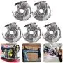 Zerodis 5pcs Sewing Machine Bobbin Cases, Front Loading Metal Embroidery Bobbin Cases Durable Sewing Machine Bobbin Organizer Replacement Accessories Zerodis 5pcs Sewing Machine Bobbin Cases, Front Loading Metal Embroidery Bobbin Cases Durable Sewing Machine Bobbin Organizer Replacement Accessories