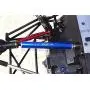 GPM Losi 1:10 Baja Rey / Rock Rey Upgrade Parts Aluminum & Steel Rear CVD Drive Shaft - 1Pc Set Silver