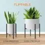 Plant Stand - Metal Plant Stands for Indoor Plants Adjustable for 8-12 inches Plant Pot (not Included), Planter Stand Mid Century Stable & Stylish Plant Pot Stand for Outdoor -1 Pack Plant Stand - Metal Plant Stands for Indoor Plants Adjustable for 8-12 inches Plant Pot (not Included), Planter Stand Mid Century Stable & Stylish Plant Pot Stand for Outdoor -1 Pack