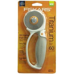 Fiskars Crafts Rotary Cutter, 60mm Titanium