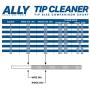 ALLY Tools Professional Large and Small 13 Wire Oxy-Acetylene Tip Cleaner Set for Cleaning Welding Cutting Nozzles/Tips, Gas Orifices, Engine Carburetors, Sprinklers, and Shower Heads