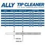 ALLY Tools Professional Large and Small 13 Wire Oxy-Acetylene Tip Cleaner Set for Cleaning Welding Cutting Nozzles/Tips, Gas Orifices, Engine Carburetors, Sprinklers, and Shower Heads