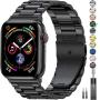EPULY Compatible with Apple Watch Band 42mm 44mm 38mm 40mm ,Business Stainless Steel Metal Wristband for iWatch SE & Series 6/5/4/3/2/1