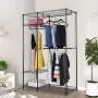 Heavy Duty Clothing Garment Rack Wire Shelving Closet Clothes Stand Rack Double Rod Wardrobe Metal Storage Rack Freestanding Cloth Armoire Organizer (1 Pack) Heavy Duty Clothing Garment Rack Wire Shelving Closet Clothes Stand Rack Double Rod Wardrobe Metal Storage Rack Freestanding Cloth Armoire Organizer (1 Pack)
