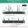 Wireless Microphone System, Phenyx Pro 8-Channel UHF Cordless Mic Set with Eight Handheld Mics, Fixed Frequency, All Metal Build, Long Range 260ft, Ideal for Karaoke,Church,Events (PTU-4000A) Wireless Microphone System, Phenyx Pro 8-Channel UHF Cordless Mic Set with Eight Handheld Mics, Fixed Frequency, All Metal Build, Long Range 260ft, Ideal for Karaoke,Church,Events (PTU-4000A)