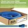 Mediabridge Ethernet Cable (50 Feet) - Supports Cat6 / Cat5e / Cat5 Standards, 550MHz, 10Gbps - RJ45 Computer Networking Cord (Part# 31-399-50X)