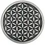 Bezelry 10 Pieces Flower of Life Carving Metal Shank Buttons. 25mm (1 inch) (Antique Silver) Bezelry 10 Pieces Flower of Life Carving Metal Shank Buttons. 25mm (1 inch) (Antique Silver)