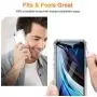 ESR Air Armor Designed for iPhone SE 2020 Case/iPhone 8 Case [Shock-Absorbing] [Scratch-Resistant] [Military Grade Protection] Hard Polycarbonate + Flexible Polymer Frame, for iPhone SE 2020/8, Clear