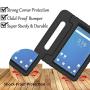 LTROP Onn 7 Inch Tablet Case, Surf Onn 7 Tablet Case, Shockproof Handle Stand Child Proof Case for Walmart Onn 7'' Tablet Android 2020/2019 ( Model: 100005206/100015685 ) - Black