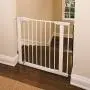 Munchkin Easy Close Pressure Mounted Baby Gate for Stairs, Hallways and Doors, Walk Through with Door, Metal, White Munchkin Easy Close Pressure Mounted Baby Gate for Stairs, Hallways and Doors, Walk Through with Door, Metal, White