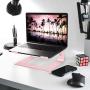 Soundance Laptop Stand, Aluminum Computer Riser, Ergonomic Laptops Elevator for Desk, Metal Holder Compatible with 10 to 15.6 Inches Notebook Computer, Rose Gold