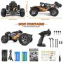 Remote Control Car,1:12 Scale 4x4 RC Cars Protector 38+ kmh High Speed, 2.4 GHz All Terrain Off-Road RC Truck Included 2 Rechargeable Batteries, Ideal Xmas Gifts Remote Control Toy for Boys and Adults