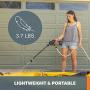 WORX WG620 20V 4.0Ah Hydroshot Cordless Portable Power Cleaner, Black and Orange