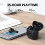 EarFun Air True Wireless Earbuds with 4 Mics, Bluetooth 5.0 Earbuds Touch Control, USB-C Quick Charge with Wireless Charging, Deep Bass, in-Ear Detection Headphones, 35H Playtime (Black) EarFun Air True Wireless Earbuds with 4 Mics, Bluetooth 5.0 Earbuds Touch Control, USB-C Quick Charge with Wireless Charging, Deep Bass, in-Ear Detection Headphones, 35H Playtime (Black)