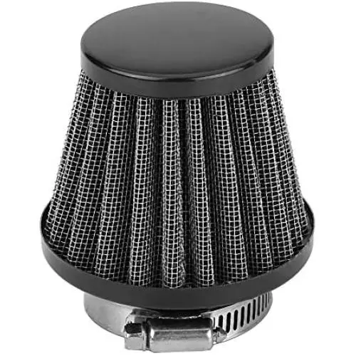 38mm Universal Motorcycle Clamp-On Air Intake Filter Kit, Auto Cold Air Intake Scooter Atv Dirt Pit Bike Motorcycle Air Filter (Black) 38mm Universal Motorcycle Clamp-On Air Intake Filter Kit, Auto Cold Air Intake Scooter Atv Dirt Pit Bike Motorcycle Air Filter (Black)