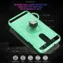 YmhxcY Compatible for LG Stylo 5 / LG Stylo 5 Plus/LG Stylo 5V / LG Stylo 5X Case,360 Degree Rotating Ring & Bracket Dual Layer Shock Bumper Cover for LG Stylo 5-ZH Mint