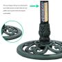 VCUTEKA 28 Inch Height Birdbath Lightweight Pedestal Bird Bath for Outdoor Garden (Green)