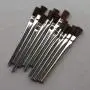 Universal Tool Acid Brush Set 6 Inch Metal Handle Apply Glues Hard Bristle 12pc Universal Tool Acid Brush Set 6 Inch Metal Handle Apply Glues Hard Bristle 12pc