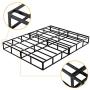 NOAH MEGATRON 7 Inch Box Spring King, Low Profile Metal Boxsprings/Mattress Foundation/Bunkie Board - 3000LBS Strong Steel Structure/Easy Assembly (King)