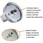 AMI PARTS DG64-00473A Range Burner Dial Knob Range Oven Knob Replacement for Samsung Gas Range NX58F5700WS NX58K7850SS NX58H5600SS NX58J7750SS NX58H5650WS NX58M6850SS