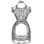 MyGift Vintage Designers Black Metal Adjustable Wire Frame Dress Form Display Stand/Freestanding Mannequin Garment Rack MyGift Vintage Designers Black Metal Adjustable Wire Frame Dress Form Display Stand/Freestanding Mannequin Garment Rack