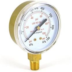 GAUGE 2.5in 0-100 PSI MODEL US-25