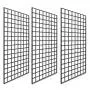Only Garment Racks #1899B Grid Panels - Perfect Metal Grid for Any Retail Display, 2 Width x 4 Height, 3 Grids Per Carton (Black) (Pack of 3) Only Garment Racks #1899B Grid Panels - Perfect Metal Grid for Any Retail Display, 2 Width x 4 Height, 3 Grids Per Carton (Black) (Pack of 3)