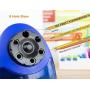 Bostitch QuietSharp 6 Heavy Duty Classroom Electric Pencil Sharpener, 6-Holes, Blue (EPS10HC)