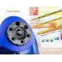 Bostitch QuietSharp 6 Heavy Duty Classroom Electric Pencil Sharpener, 6-Holes, Blue (EPS10HC)