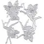 Cutting Dies Metal, Small Angel Embossing Stencils for DIY Scrapbooking Photo Album Decorative DIY Paper Cards Making Gift, Metallic Die Cut Cutting Dies Metal, Small Angel Embossing Stencils for DIY Scrapbooking Photo Album Decorative DIY Paper Cards Making Gift, Metallic Die Cut