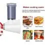 Slicer/Shredder Attachment for KitchenAid Stand Mixers,Cheese Grater Attachment Vegetable Slicer Attachment for KitchenAid,Salad Maker(White) Slicer/Shredder Attachment for KitchenAid Stand Mixers,Cheese Grater Attachment Vegetable Slicer Attachment for KitchenAid,Salad Maker(White)