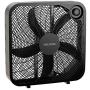 PELONIS PFB50A2ABB-V 3-Speed Box Fan for Full-Force Circulation with Air Conditioner, Black, 2020 New Model PELONIS PFB50A2ABB-V 3-Speed Box Fan for Full-Force Circulation with Air Conditioner, Black, 2020 New Model