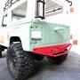 YIZAN Metal Rear Bumper for MN D90 D99 D99S MN90 MN99S 1/12 RC Car Upgrade Spare Parts,Red
