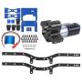 VGEBY RC Car Frame, Remote Control Model Car Frame Upgrade Metal Car Frame RC Parts Fit for C24 C14 C14K C24K C24‑1 C24‑1K(Blue)