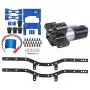 Alomejor RC Car Frame RC Body Chassis Frame Kit Metal Car Wheelbase Parts for Remote Control Model Car Upgrade Alomejor RC Car Frame RC Body Chassis Frame Kit Metal Car Wheelbase Parts for Remote Control Model Car Upgrade