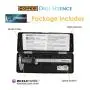 DIGI-Science Accumatic Digital Caliper Measuring Tool | 6 Inch Stainless Steel Electronic Vernier Calipers Measures up to 0-6”/0-150mm | Large LCD Display Screen | 2 Batteries Included (50-10150)