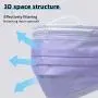 Bigox Face Mask Purple 50Pcs Bigox Face Mask Purple 50Pcs