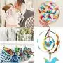 Similane 12 Pieces 6 Inch Embroidery Hoops Bamboo Circle Cross Stitch Hoop Ring for Embroidery and Cross Stitch Similane 12 Pieces 6 Inch Embroidery Hoops Bamboo Circle Cross Stitch Hoop Ring for Embroidery and Cross Stitch