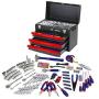 WORKPRO 408-Piece Mechanics Tool Set with 3-Drawer Heavy Duty Metal Box (W009044A)