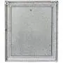 Stonebriar Beach House Galvanized Metal Wall Decor with Basket, Grey Stonebriar Beach House Galvanized Metal Wall Decor with Basket, Grey
