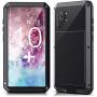 Lilycase Case for Galaxy Note 10 Plus,Armor Heavy Duty Hybrid Aluminum Metal Shockproof Military Shockproof Hard Cover for Samsung Galaxy Note 10 Plus 6.8 Inch (2019) - Black