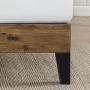 Zinus Tonja Platform Bed / Mattress Foundation / No Box Spring Required / Brown, King