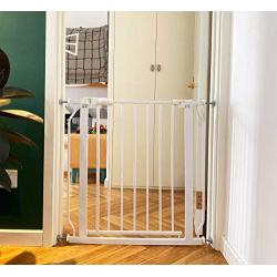 BalanceFrom Easy Walk-Thru Safety Gate for Doorways and Stairways with Auto-Close/Hold-Open Features, Multiple Sizes