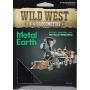 Fascinations Metal Earth Wild West 4-4-0 Locomotive 3D Metal Model Kit