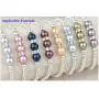 200pcs 6mm A Rhinestone Rondelle Spacer beads Crystal AB Austrian Crystal Sterling Silver Plated Brass Round Metal Beads CF1-602