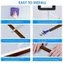 Cord Hider, 142in Mini Wire Cable Cover, PVC Cable Concealer Channel, Paintable Cord Cover to Hide Speaker Wire, Ethernet Cable, 9X L15.7in W0.48in H0.32in, CC05 Brown Cord Hider, 142in Mini Wire Cable Cover, PVC Cable Concealer Channel, Paintable Cord Cover to Hide Speaker Wire, Ethernet Cable, 9X L15.7in W0.48in H0.32in, CC05 Brown