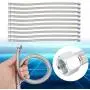 10Pcs Cast Steel Flexible Metal Hose Brake Oil Hose Line Motorbike Brake Oil Tube Air Compressor Accessories Replacement Part 3/8 10Pcs Cast Steel Flexible Metal Hose Brake Oil Hose Line Motorbike Brake Oil Tube Air Compressor Accessories Replacement Part 3/8