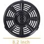 Air Fryer Replacement Crisper Plate For Ninja AF100 to AF150 Air Fryer and Ninja Foodi OP300 to OP500 Pressure,Grill Pan for Ninja FD401 Foodi Crisper Plate,Air fryer Accessories,Non-Stick Fry Pan,Dishwasher Safe